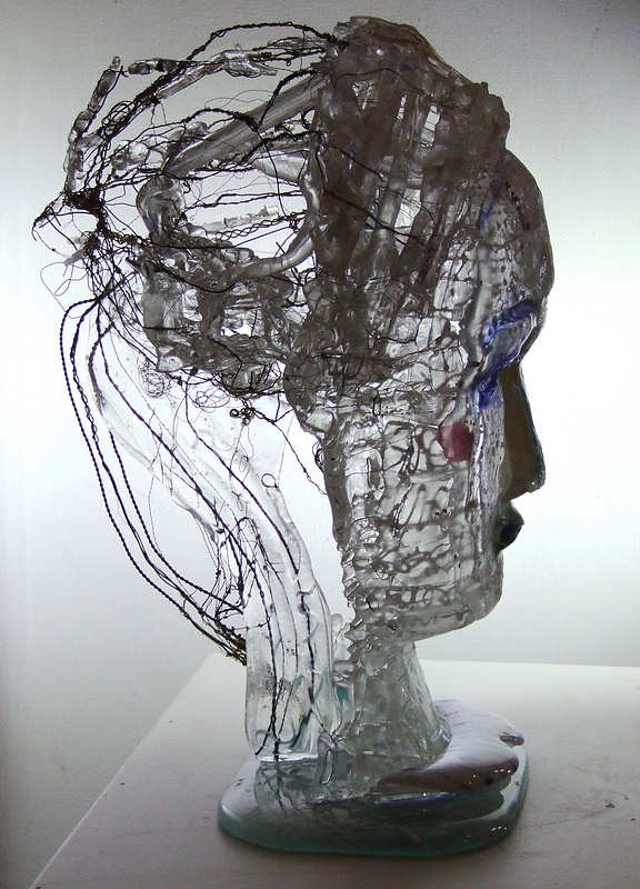 Gerd Sonntag, Glas, Skulptur, glass, sculpture, auction 