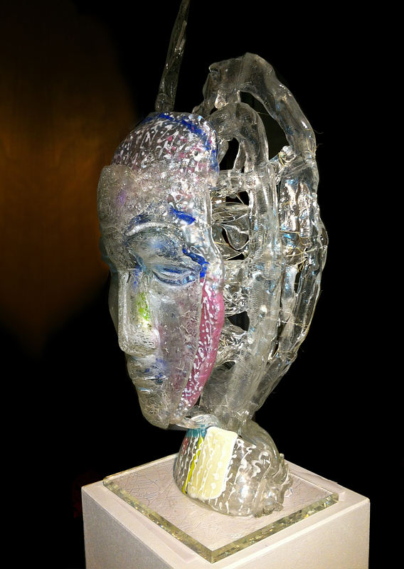 Gerd Sonntag, Glas, Skulptur, glass, sculpture, auction 