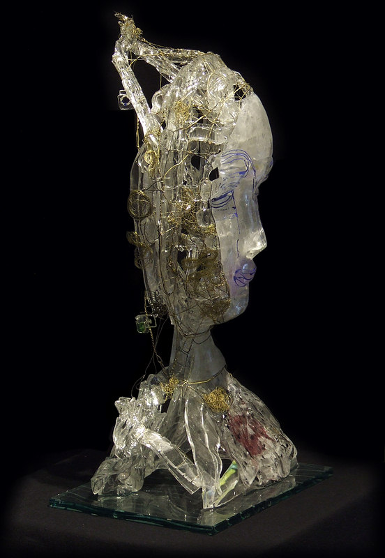 Gerd Sonntag, Glas, Skulptur, glass, sculpture, auction 